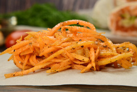 Добавка к шаурме: Морковь по-корейски