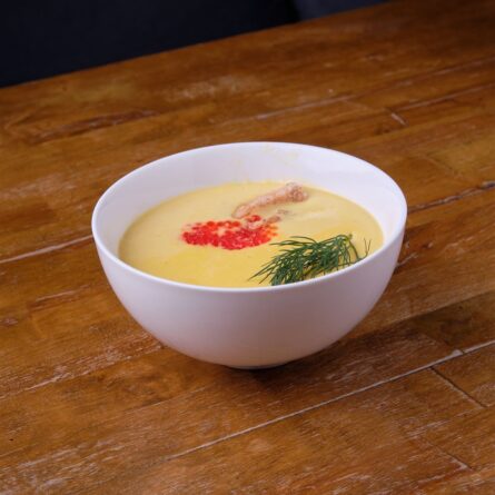 Крем-суп с семгой