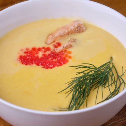крем суп с семгой 3